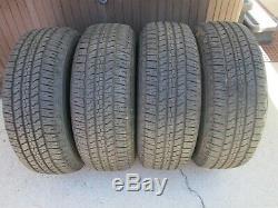 265 65 18 GOODYEAR WRANGLER FORTITUDE H/T P265/65R18 Tires new take offs set 4