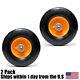 2pk Flat Free Solid Tire For Scag Mowers Front Caster Wheel 9x3.50-4