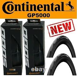 2Pak Continental Grand Prix GP 5000 700 x 25 IMPROVED GP 4000s ii Road Bike Tire