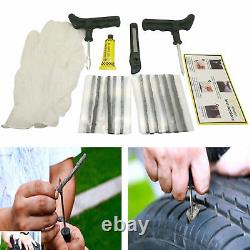 31Pcs Tire Puncture Repair Kit Tool Emergency Car, Van, Motorcycle for Tubeless