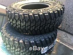 35x12.50R20 Kanati Mud Hog M/T Mud Tires MT 35 12.50 20 R20 10 ply (Qty of 4)