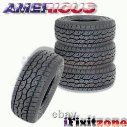 4 Americus AT 30X9.50R15 104S C/6 All Terrain Performance Tires