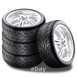 4 Federal SS595 SS-595 255/35R18 90W All Season High Performance Tires 240AAA