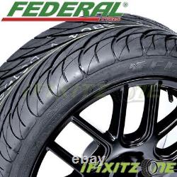 4 Federal Super Steel SS 595 255/35R18 90W All Season High Performance UHP Tires