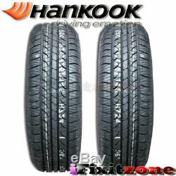 4 Hankook Optimo H724 P185/75R14 89S White Wall WSW All Season Touring Tires