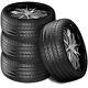 4 Lexani Lx-twenty 225/45r18 95w Xl All Season Uhp High Performance Tires