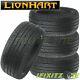 4 Lionhart Lh-503 215/45zr17 91w Xl All Season High Performance Tires 215/45/17