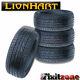 4 Lionhart Lh-503 225/40zr18 92w Xl All Season High Performance Tires 225/40/18