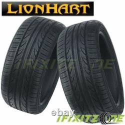 4 Lionhart LH-503 245/45ZR17 99W Tires, All Season, 500AA, Performance, 40K MILE