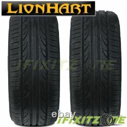 4 Lionhart LH-503 245/45ZR18 100W Tires, All Season, 500AA Performance, 40K MILE