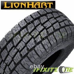 4 Lionhart Lionclaw ATX2 LT265/70R17 121/118S Tires, 10 Ply, LR E, All Terrain