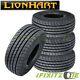 4 Lionhart Lionclaw Ht Lt245/75r16 120/116s All Season Performance Truck Tires