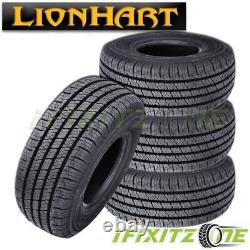 4 Lionhart Lionclaw HT P215/65R17 98T Tires, All Season, 500AA, New, 40K MILE