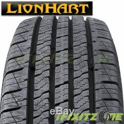 4 Lionhart Lionclaw HT P245/65R17 105T All Season Highway Performance A/S Tires