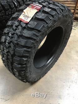 4 NEW 33X12.50R20 Federal Couragia Mud Tires M/T 33125020 R20 1250 12.50 33 20