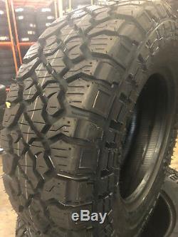 4 NEW 33X12.50R20 Kenda Klever RT 33 12.50 20 33125020 R20 Mud Tires AT MT 12ply