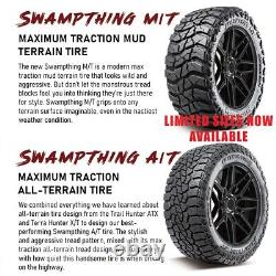 4 NEW 33X12.50R20 Venom Swamp Thing X-MT Mud Tires 33 12.50 20 LRE 10 ply