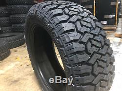 4 NEW 33x12.50R20 Fury Off Road Country Hunter R/T LRE Tires AT 33 12.50 20 R20