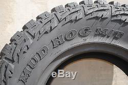 4 NEW 33x12.50R20 Kanati Mud Hog M/T Mud Tires MT 33 12.50 20 R20 10 ply 33 1250