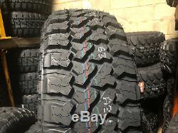 4 NEW 33x12.50R20 LRF Fury Off Road Country Hunter M/T Mud Tires 33 12.50 20 R20