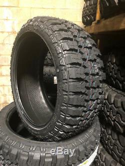 4 NEW 33x12.50R20 LRF Fury Off Road Country Hunter M/T Mud Tires 33 12.50 20 R20