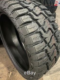 4 NEW 33x12.50R24 Haida R/T HD878 Tires 33 12.50 24 R24 LRE All / Mud Terrain AT