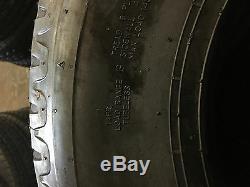 4 NEW 8-14.5 ZEEMAX Heavy Duty Trailer Tire LRG 8x14.5 8 14.5 LR 14 ply