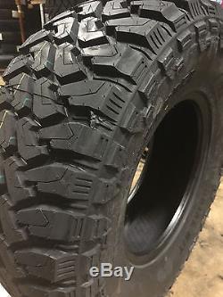 4 NEW LT 35x12.50R17 Cent Dirt Commander M/T Mud Tires MT 35 12.50 17 R17 10ply