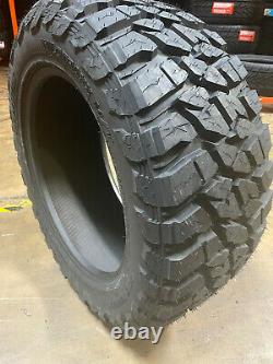 4 NEW LT265/70R17 LANDSPIDER WILDTRAXX Tires M/T 265 70 17 LRE MT Mud Terrain