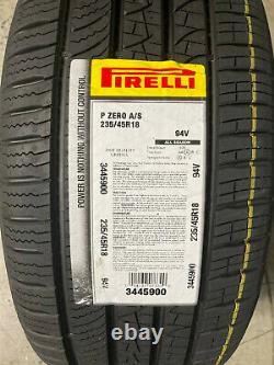 4 New 235 45 18 Pirelli P Zero All Season Tires