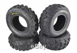 (4) New 24X8-11 24x10-11 Kenda Bear Claw EX ATV TIRES SET HONDA RANCHER 4X4 350