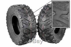 (4) New 24X8-12 24x10-11 MASSFX Grinder ATV TIRES SET HONDA RANCHER 4X4