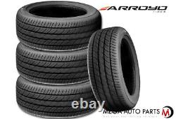 4 New Arroyo Grand Sport 2 205/45R17 88W XL All Season Tires 55000 MILE Warranty