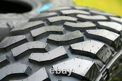 4 New Atlas Tire Priva M/T LT 35X12.50R18 Load E 10 Ply MT Mud Tires