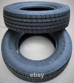 4 New Copartner CP182 All Steel ST 225/75R15 Load F 12 Ply Trailer Tires
