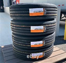 4 New Cosmo CT518 Plus 255/70R22.5 Load H 16 Ply All Position Commercial Tires