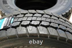4 New Fortune FDR601 225/70R19.5 Load G 14 Ply Drive Commercial Tires