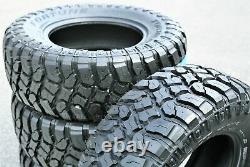 4 New Fortune Tormenta M/T FSR310 LT 265/70R17 Load E 10 Ply MT Mud Tires