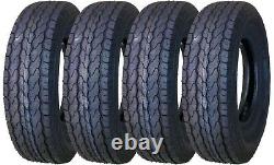 4 New Free Country Trailer Tires ST205/75D14 2057514 14 F78-14 Bias 6PR 11020
