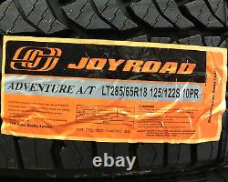 4 New Joyroad Adventure A/T LT 285/65R18 Load E 10 Ply AT All Terrain Tires