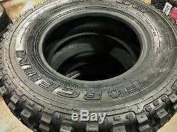 4 New LT235/75R15 Forceum M/T 08 Load C 6 Ply MT Mud Tires