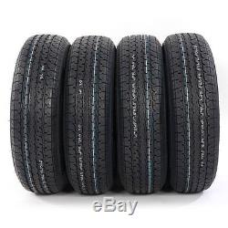 4 New ST 205/75R15 Oshion Radial Trailer Tires 8 Ply 107/102 L Load Range D