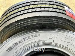 4 New Transeagle All Steel ST Radial ST 235/80R16 G 14 Ply A/S Trailer Tires