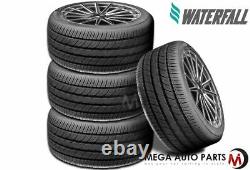 4 New Waterfall Eco Dynamic 205/55R17 95W All Season Tires 45000 Mile Warranty