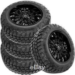 4 RBP Repulsor M/T RX 285/65R18LT 125/122Q 10-Ply/E Off-Road Truck Mud Tires