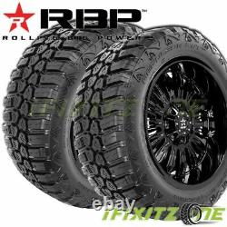 4 RBP Repulsor M/T RX 33x12.50R17LT 114Q D Off-Road Mud Tire Aggressive Sidewall