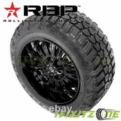 4 RBP Repulsor M/T RX 33x12.50R22LT 109Q E Off-Road Mud Tire Aggressive Sidewall