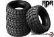 4 Rdr Red Dirt Road Rd-6 M/t 33x12.50r20lt 114q Mud Tires, 10 Ply, Load E, New