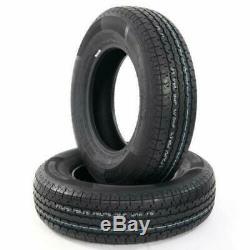 4 ST20575R15 8 PLY Trailer Tires 75R factory direct Rubber STR II