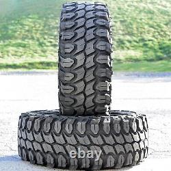 4 (Set) X-Comp M/T LT 35X12.50R22 Load E 10 Ply MT Mud (BLEM) Tires